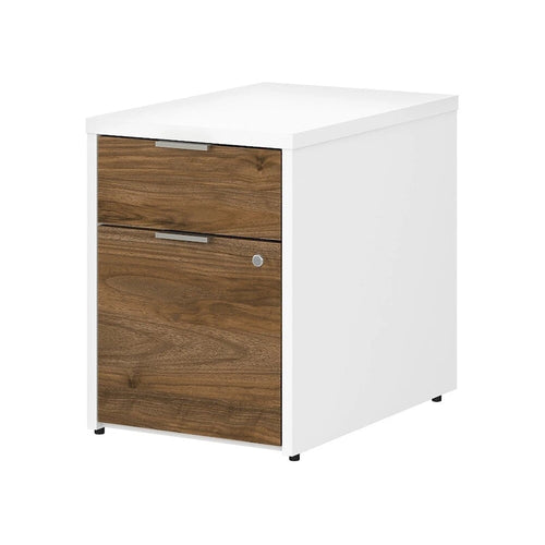 2 Drawer File Cabinet Pre-Assembled Box Drawer Lock Full Extension Slides Home Office